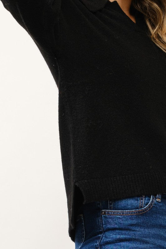 Polo Pullover Sweater