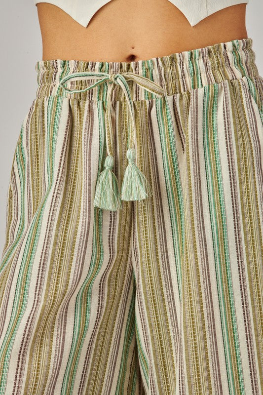 Stripes And Pompons Pant