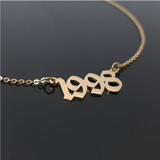 Year Necklace - Basic Bee
