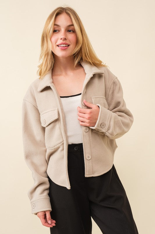 Fleece Pocket Jacket
