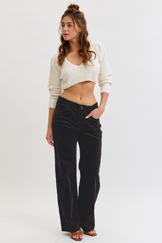 The Vintage Corduroy Low Jean