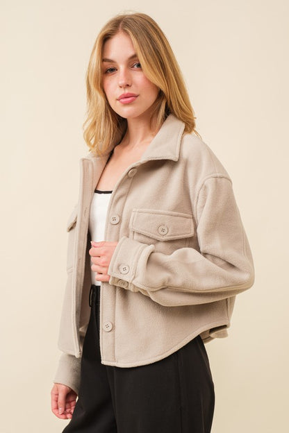 Fleece Pocket Jacket