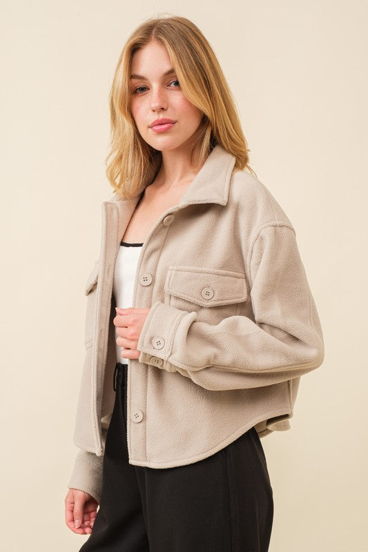 Fleece Pocket Jacket
