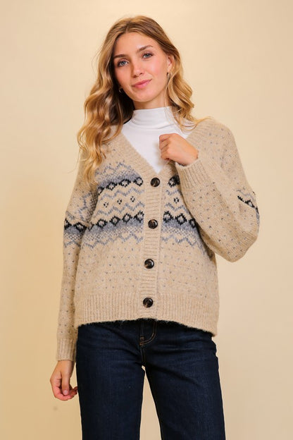 Argyle Cardigan