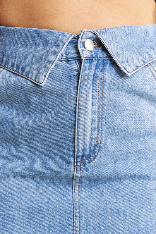 Cooper Denim Skirt