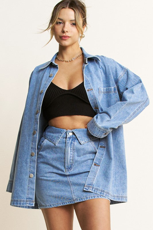Cooper Denim Skirt