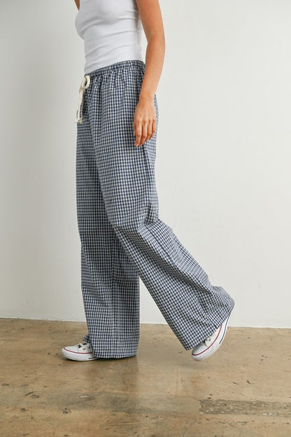 Loose-fit Adjustable Tie-front Pants