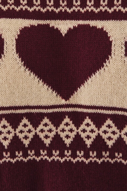 Heart Fair Isle Sweater