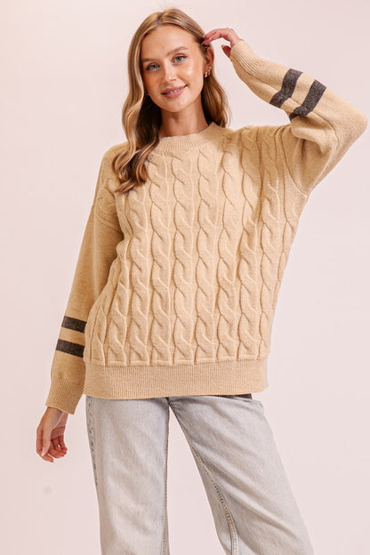 Cozy Cable Knit Sweater