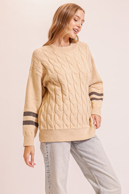 Cozy Cable Knit Sweater