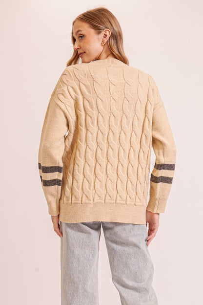 Cozy Cable Knit Sweater