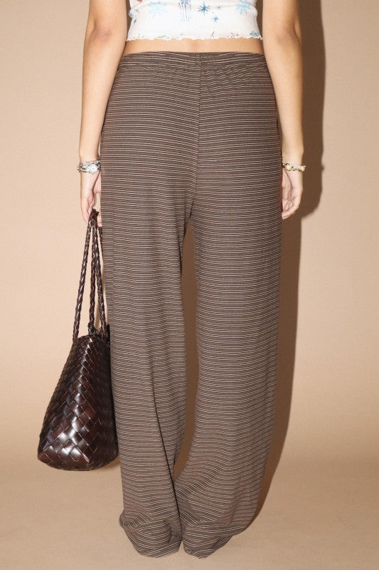 Striped Drawstring Lounge Pant
