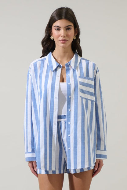 Dalton Boyfriend Button Down Shirt