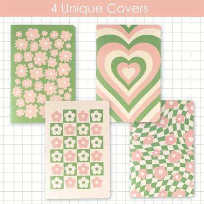 Pastel Hearts Notebook