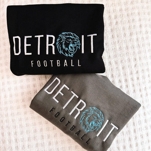Detroit Football Crewneck