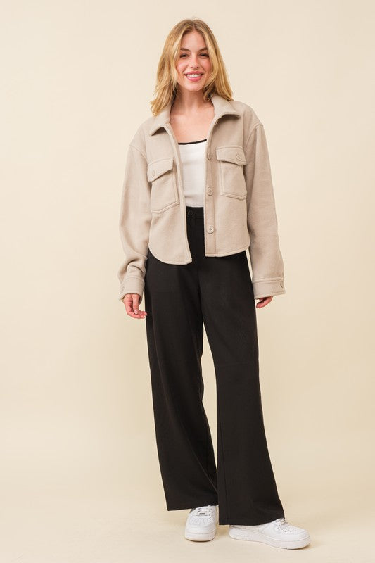 Fleece Pocket Jacket