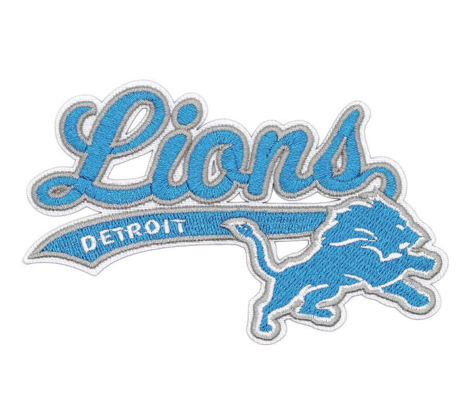 Lions Iron on Patches