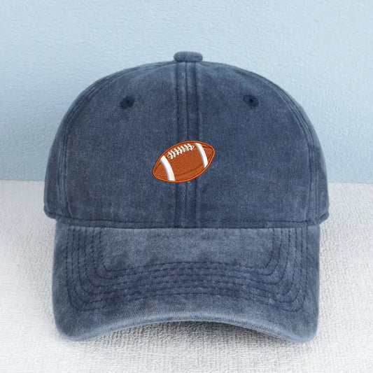 Embroidered Football Cap