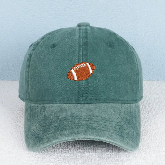 Embroidered Football Cap