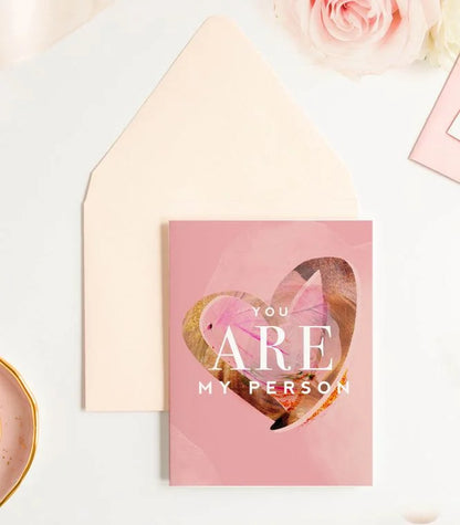 You Are My Person - Love Card, Anniversary Card, Valentine's